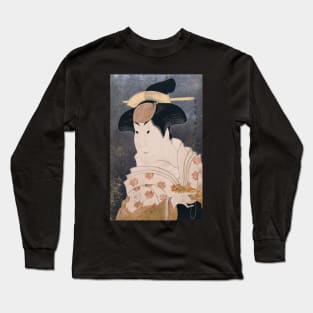 The Kabuki Actor Ukiyoe by Tohshuusai Sharaku Long Sleeve T-Shirt